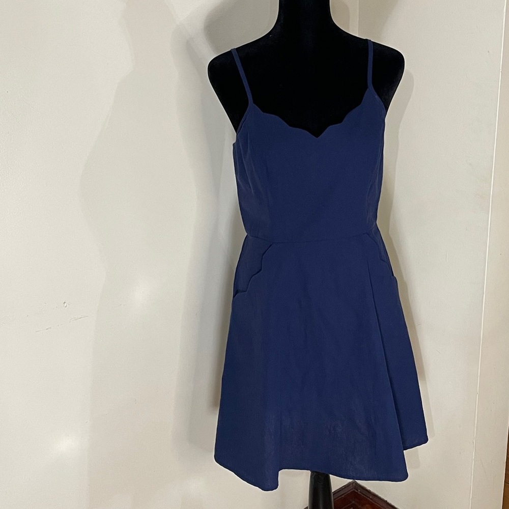Pixley Cassie Scalloped Dress, Sz S